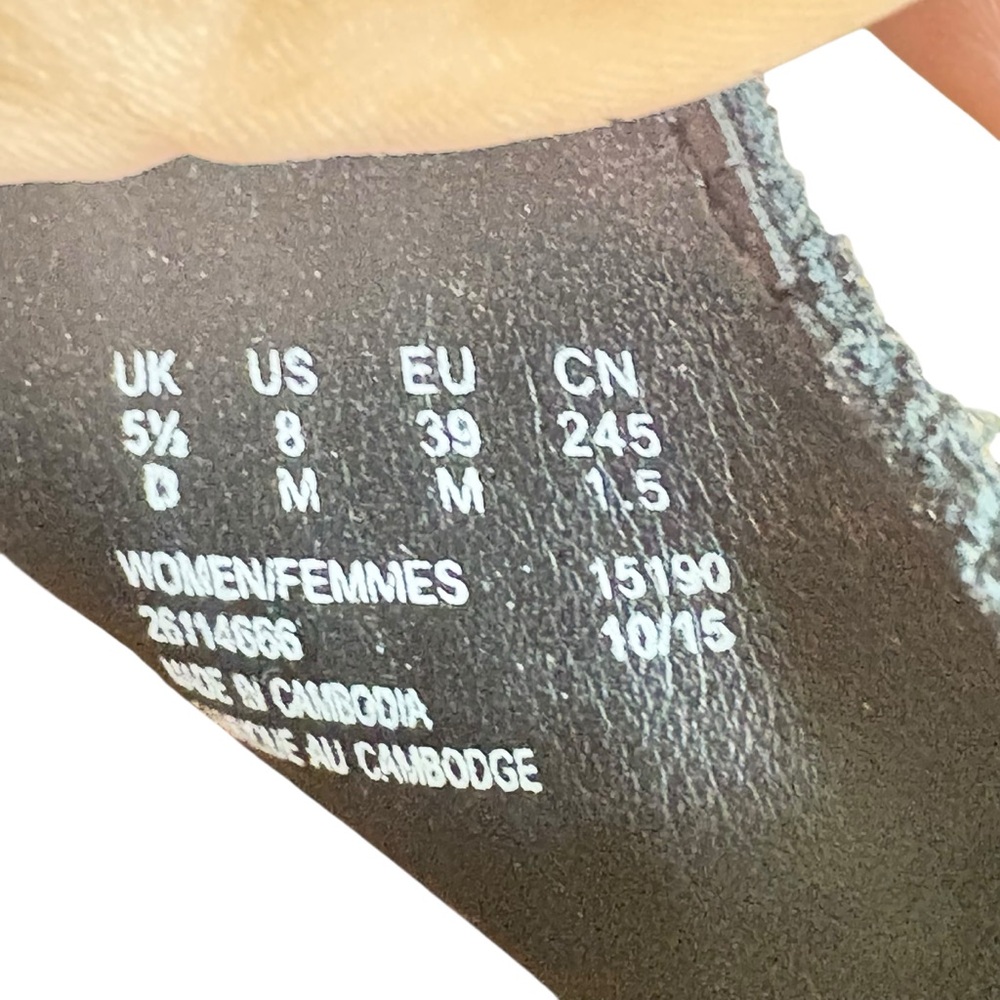 Clark’s Somerset’s Black Sandal 8M - Picture 12 of 12